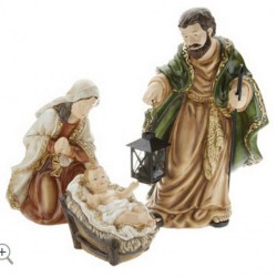 Indoor/Outdoor 3-Piece Holy Family Display by Valerie