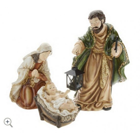 Indoor/Outdoor 3-Piece Holy Family Display by Valerie