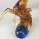 Amore Jewell Soaring aspirations Horse Home ornament Gift Liuli Crystal Glass