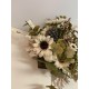 Autumn Pumpkin Centerpiece, Fall White Pumpkin And Sunflower Tabletop Decor