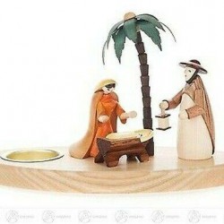 Nativities and Accessories Tealight Holder Nativity, Coloured 20 Cmx12 Cmx10 CM