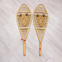 Authentic Vintage Pair of Used Snowshoes (47-90-G3388) Y8U