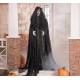 Halloween Party Haunted House Decor Mourning Glory w/ Flashing Red Eyes