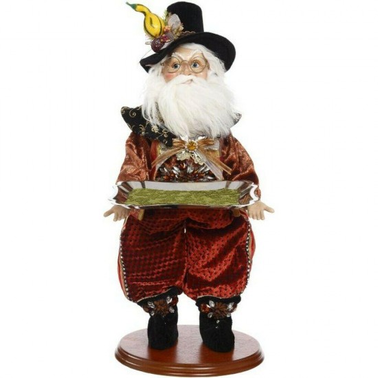 Mark Roberts 2020 Collection Pilgrim Elf with Platter 18-Inch Figurine