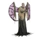 7.5 Ft Animated Life Size Winged Demon Scary Spooky Haunted Halloween Prop Decor