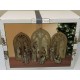 NEW Trimsetter Dillard Nativity w 3 Arch Wood Mirrors Christmas 25