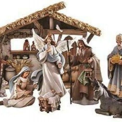 Bethlehem Nights Christmas Nativity Scene Set