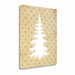 TANG-SBTA11752024C-White Christmas Tree by Tara Moss, Gallery Wrap Canvas Art p