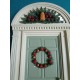 BYEHS CHOICE COLONIAL CHRISTMAS DOOR WALL DECOR 13 X 21