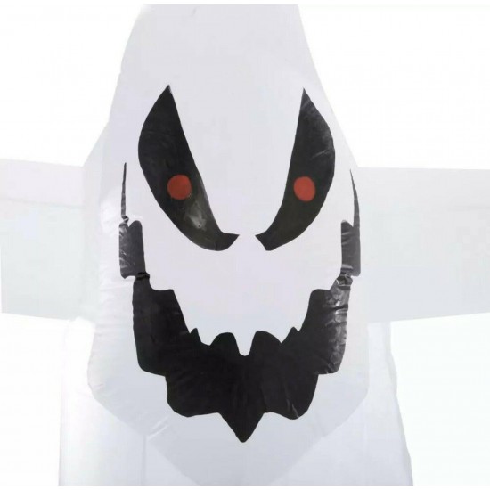 12 ft Inflatable Airblown Ghoul Ghost Short Circuit Light Effect Halloween Decor