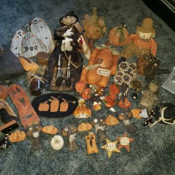 Mixed Halloween Lot Primitive Country