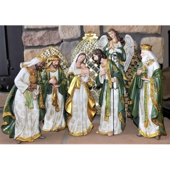 Classic Large Nativity Set by  Roman Inc.  ~~  Christmas Must-Have  ~~  NEW