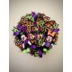 Mickey And Minnie Happy Halloween Wreath, Disney Wreath, Front Door