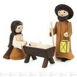 Nativities and Accessories Holy Family Stained Bxhxt 7 cmx22 cmx12cm New