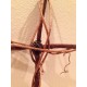 Cross Homemade From Real Vines Christmas Easter Decor 19