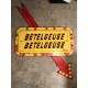 BETELGUESE MARQUEE from BEETLEJUICE 4 FT. TALL HALLOWEEN LAWN ART YARD DECOR