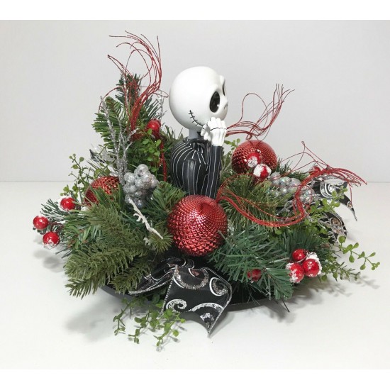 JACK SKELLINGTON NIGHTMARE BEFORE CHRISTMAS CENTERPIECE HALLOWEEN DECORATION NEW