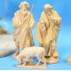 MANGER CRECHE Lepi Italy 8-Wood Figure Jesus Mary Joseph Grodner Tal Val Gardena