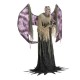 Halloween 7.5 ft Animated Life-Sized Winged Demon Devil 4 Sounds 3 Movement Prop