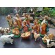 Gold plated Christmas Nativity Scenes Crib Figures (Brown Thomas)