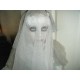 HALLOWEEN ZOMBIE BEAUTIFUL BRIDE EYES LIGHT UP HEAD AND ARMS MOVE CREEPY