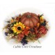 Rustic Pumpkin Fall Floral Arrangement Thanksgiving Centerpiece Custom Design