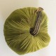 14” Chartreuse Original Velvet Plush Pumpkin Autumn Harvest Thanksgiving