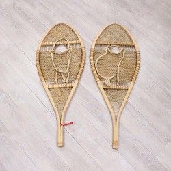 Authentic Vintage Pair of Used Snowshoes (47-90-G3454) Y8U