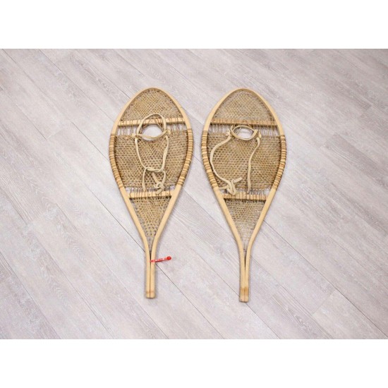 Authentic Vintage Pair of Used Snowshoes (47-90-G3454) Y8U