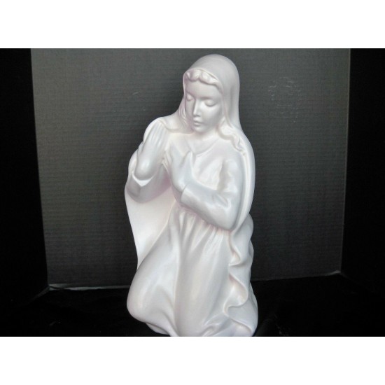 NEW 2019 Made in USA  X Large Ceramic  Nativity Family White Satin Joseph 20