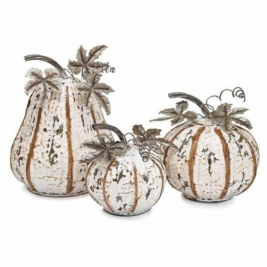 Burton & Burton Decor Pumpkin Set Distressed