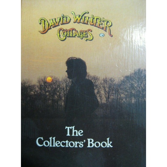 David Winter Cottages  18 Piece + Wall Hanging & Collectors Book Used