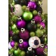 HANDMADE UNIQUE FANCY HALLOWEEN EYEBALLS GLITTERY TREE CENTERPIECE TABLE DECOR