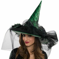 Amscan Green Witch Hat Halloween Costume Accessories