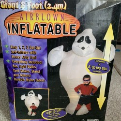 Airblown Inflatable 8ft. Light Up Ghost NIB