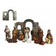 Holy Family Christmas Ornate Nativity Scene with Arch 10 Inch 11-Piece Set