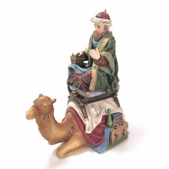 Kirkland Signature Nativity  12 Piece Set Hand Painted Christmas Creche 979597