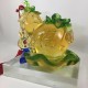 Amore Jewell Gourd bring Blessing & Wealth Fengshui Ornament Liuli Crystal Glass