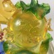 Amore Jewell Gourd bring Blessing & Wealth Fengshui Ornament Liuli Crystal Glass