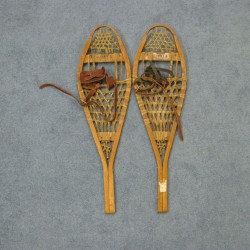 Authentic Vintage Pair of Snowshoes Used Gallery (47-90-G166) ET