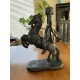 NEW- Headless Horseman Ichabod Crane Sleepy Hollow Statue Black Halloween