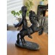 NEW- Headless Horseman Ichabod Crane Sleepy Hollow Statue Black Halloween