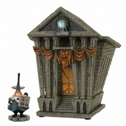 Department 56 H7 Nightmare Before Christmas Halloween Town City Hall 4058118