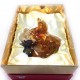 Amore Jewell Wealth & Happiness Horse home decoration gift Liuli Crystal Glass