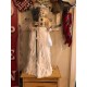 Pier 1 Halloween White Witch Figurine