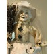 Pier 1 Halloween White Witch Figurine