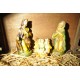 Vintage Manor House Hand Painted 13 Piece Nativity Set - Made in Japan