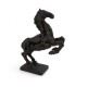 Mustang Horse, Antracid Glazed Metal, B120