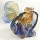 Amore Jewell Dragon Blessing & Good Luck Fengshui Ornament Liuli Crystal Glass