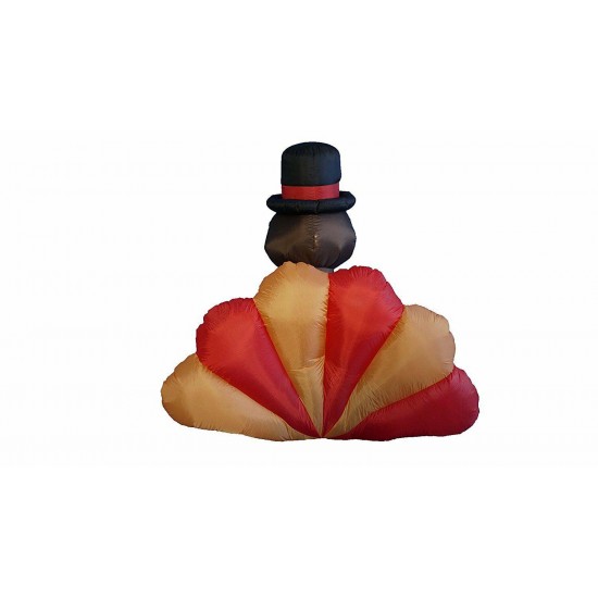 6 Foot Thanksgiving Inflatable Turkey